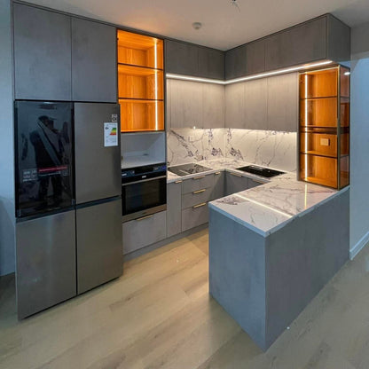 Diseños de cocinas con dobles fondos